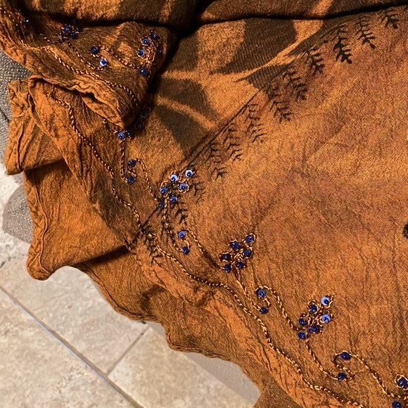 Greater Good Dragonfly Tunic/Coverall/Casual Wear Size 3X-4X Made in India - Picture 7 of 9